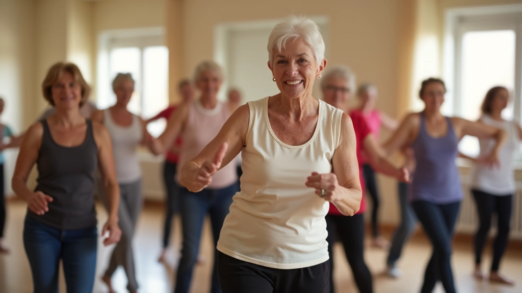 Dance fitness class